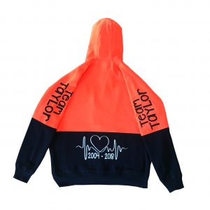 Team Taylor High Visibility Hoodie