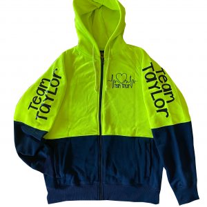 Team Taylor Yellow High Visibility Hoodie